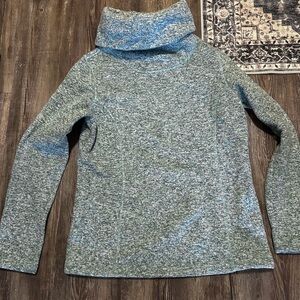 Mountain Warehouse Blue Cowl Neck Pullover Sweater size 12